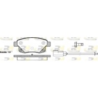 21252.02 ROADHOUSE Комплект гальмівних колодок дисковий гальм