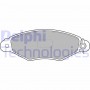 LP1519 DELPHI Комплект гальмівних колодок дисковий гальм