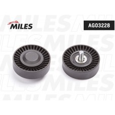 AG03228 MILES Паразитный / ведущий ролик, Поліклиновий ремінь