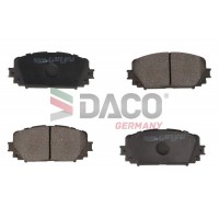 324575 DACO Germany Комплект гальмівних колодок дисковий гальм