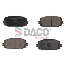 324575 DACO Germany Комплект гальмівних колодок дисковий гальм