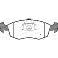BPA0172.10 OPEN PARTS Комплект гальмівних колодок дисковий гальм