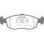 BPA0172.10 OPEN PARTS Комплект гальмівних колодок дисковий гальм