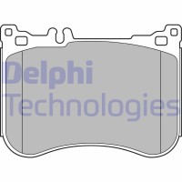 LP2445 DELPHI Комплект гальмівних колодок дисковий гальм