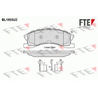 BL1955U2 FTE Комплект гальмівних колодок дисковий гальм