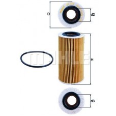 OX 370D KNECHT Масляний фільтр
