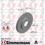 600.1597.52 ZIMMERMANN Гальмівний диск