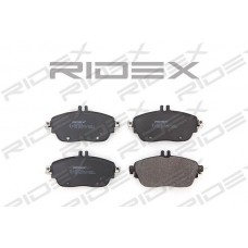402B0570 RIDEX Комплект гальмівних колодок дисковий гальм