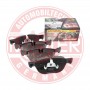 K6072312 MASTER-SPORT GERMANY Комплект гальмівних колодок дисковий гальм