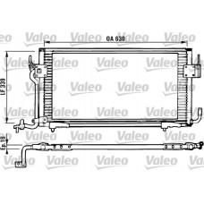 816984 VALEO Конденсатор кондиціонера