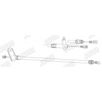 432904J JURID Тросик, cтояночный тормоз