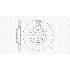 361302040256 MAGNETI MARELLI Гальмівний диск