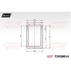 72938014 MAXTECH Поршень корпус скоби гальма