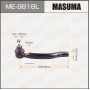 ME-9818L MASUMA Наконечник поперечної кермової тяги