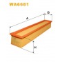 WA6681 WIX FILTERS Повітряний фільтр