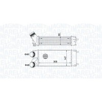 Интеркулер MAGNETI MARELLI 351319204670