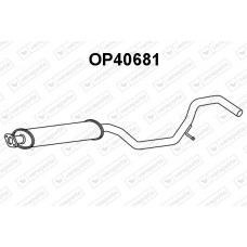 OP40681 VENEPORTE Середній глушник вихлопних газів