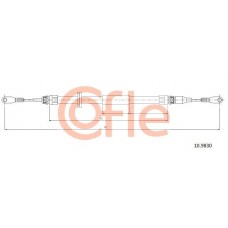 10.9830 COFLE Тросик, cтояночный тормоз