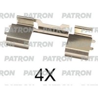 PSRK1111 PATRON Комплектуючі колодки дискового гальма