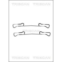 8105 241587 TRISCAN Комплектуючі колодки дискового гальма