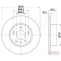 DP-0202C JAPANPARTS Гальмівний диск