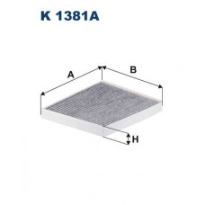 K 1381A FILTRON Фільтр повітря у внутрішньому просторі