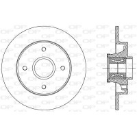BDA2510.30 OPEN PARTS Гальмівний диск