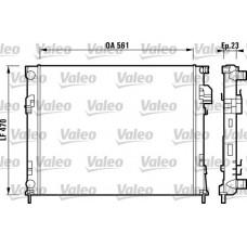 732853 VALEO Радіатор охолодження двигуна