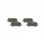 0 986 494 224 BOSCH Комплект гальмівних колодок дисковий гальм