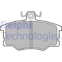 LP179 DELPHI КомплеК т гальмівних колодок, дискове гальмо