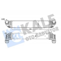 356085 KALE OTO RADYATÖR Интеркулер