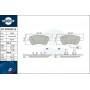 RT 2PD20722 ROTINGER Комплект гальмівних колодок дисковий гальм