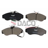 329975 DACO Germany Комплект гальмівних колодок дисковий гальм