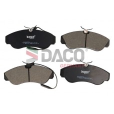 329975 DACO Germany Комплект гальмівних колодок дисковий гальм