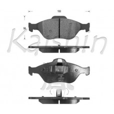 FK3120 KAISHIN Комплект гальмівних колодок дисковий гальм
