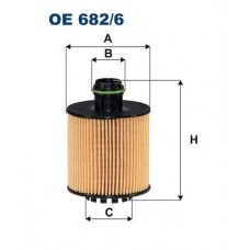 OE 682/6 FILTRON Масляний фільтр