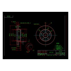 40225 WXQP Гальмівний диск
