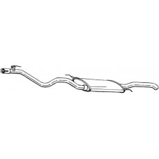 285-901 BOSAL Глушник вихлопних газів кінцевий