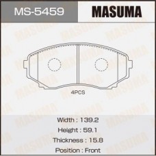 MS-5459 MASUMA Комплект гальмівних колодок
