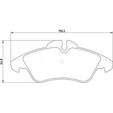 363710201835 MAGNETI MARELLI Комплект гальмівних колодок дисковий гальм