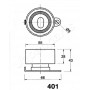 BE-401 JAPANPARTS Устройство для натяжения ремня, Ремінь ГРМ