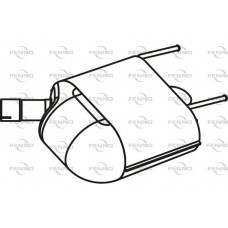 P43035 FENNO Глушник вихлопних газів кінцевий