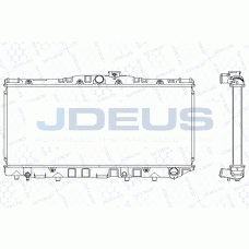 M-0281240 JDEUS Радіатор охолодження двигуна