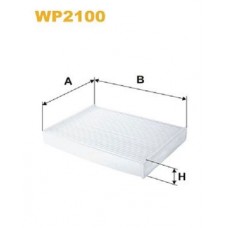 WP2100 WIX FILTERS Фільтр повітря у внутрішньому просторі