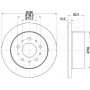 DP-0609 JAPANPARTS Гальмівний диск