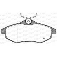 BPA0881.00 OPEN PARTS КомплеК т гальмівних колодок, дискове гальмо