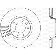 BDR1114.20 OPEN PARTS Гальмівний диск