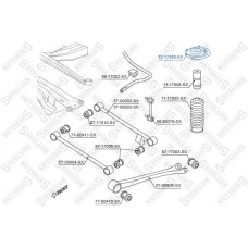 1217368SX STELLOX Опора стійки амортизатора