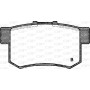 BPA0325.12 OPEN PARTS Комплект гальмівних колодок дисковий гальм