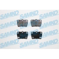 5SP997 SAMKO Комплект гальмівних колодок дисковий гальм